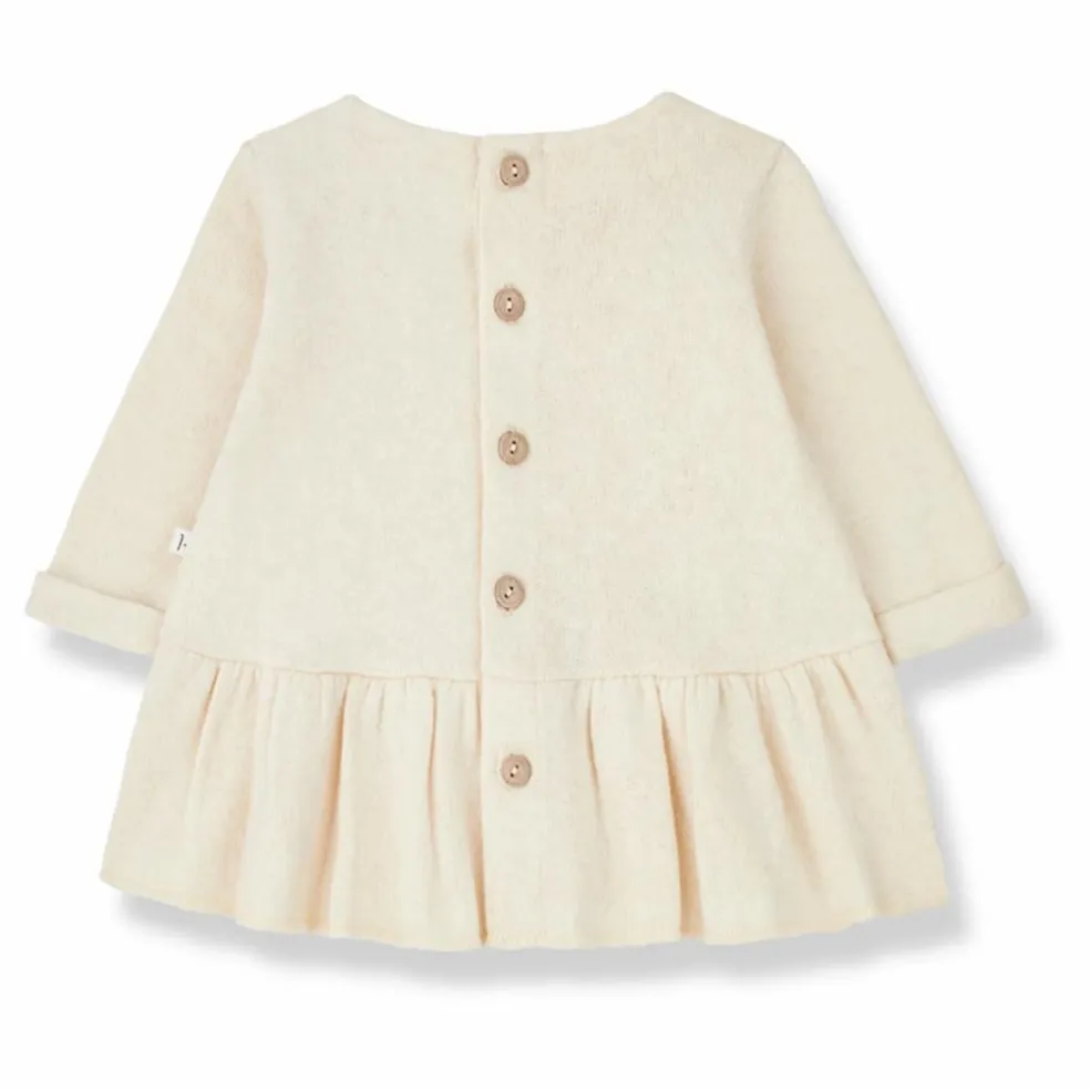 Robe Matière Recyclée Cecile | Ecru