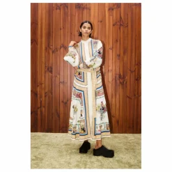 Robe Mercado Popeline de Coton Bio | Ecru