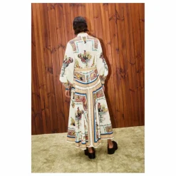 Robe Mercado Popeline de Coton Bio | Ecru