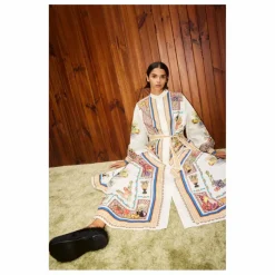 Robe Mercado Popeline de Coton Bio | Ecru