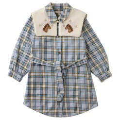 Robe Mildred | Bleu gris