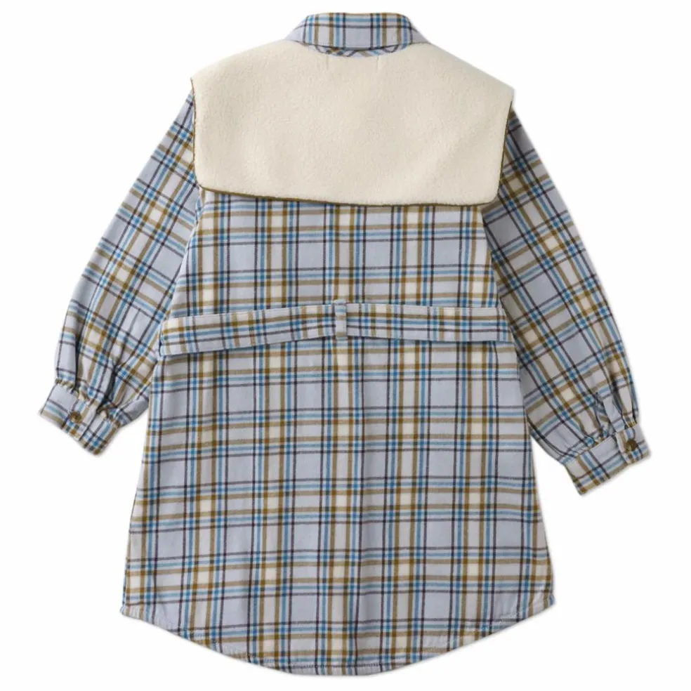 Robe Mildred | Bleu gris