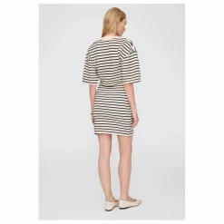 Robe Mona Rayée | Noir