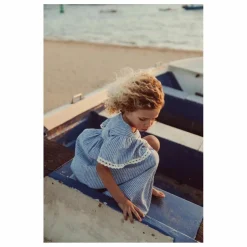 Robe Morlina Lin | Bleu