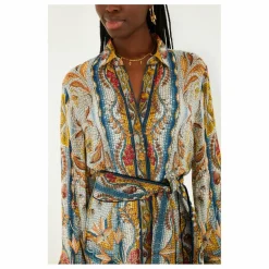Robe Mosaic Garden | Bleu