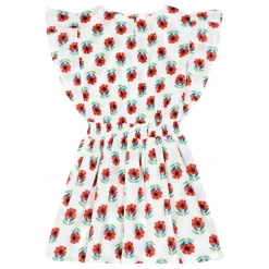 Robe Moïse Anémone | Rouge