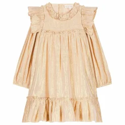 Robe Métalisée Nolia | Doré