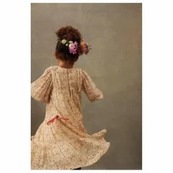 Robe Métalisée Nyna | Crème