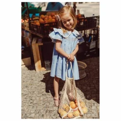Robe Nalina Chambray Coton Bio | Bleu ciel