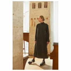 Robe Nayla Vichy - Collection Femme | Vert kaki