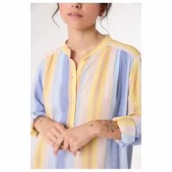 Robe Nina Cruz Coton Bio | Bleu