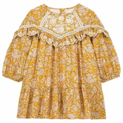 Robe Orana Fleurie Coton Bio | Miel