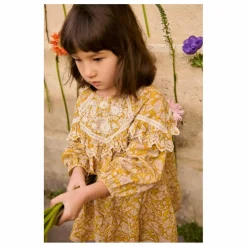 Robe Orana Fleurie Coton Bio | Miel