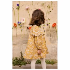Robe Orana Fleurie Coton Bio | Miel