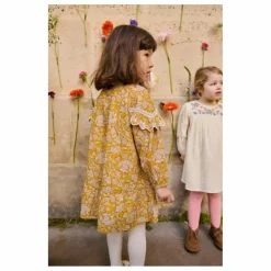 Robe Orana Fleurie Coton Bio | Miel