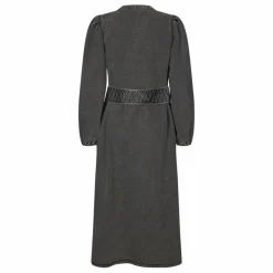 Robe Paris Ceinturée Denim | Washed Black