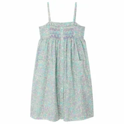 Robe Passion Liberty Coton Bio | Vert d'eau