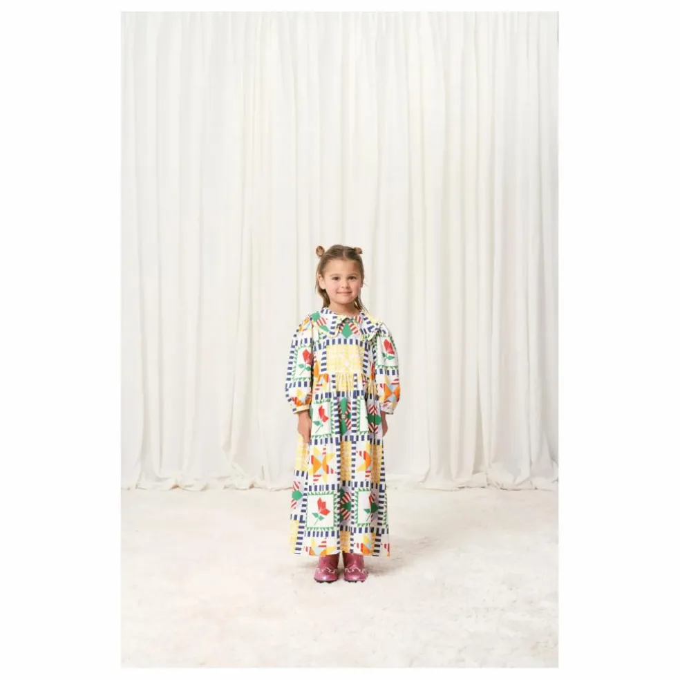 Robe Patchwork | Jaune