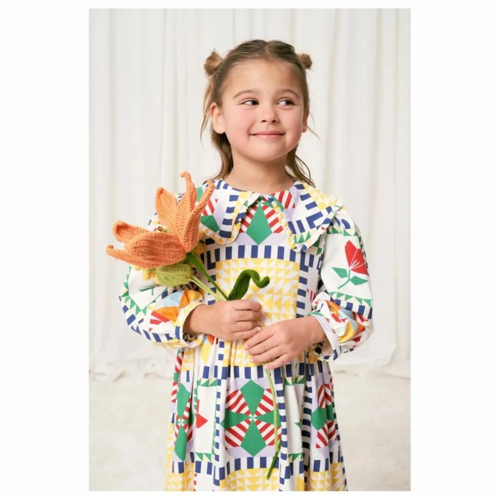 Robe Patchwork | Jaune