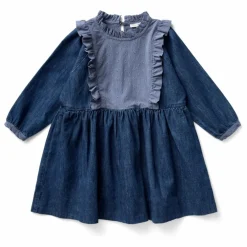Robe Percy Coton Bio | Bleu