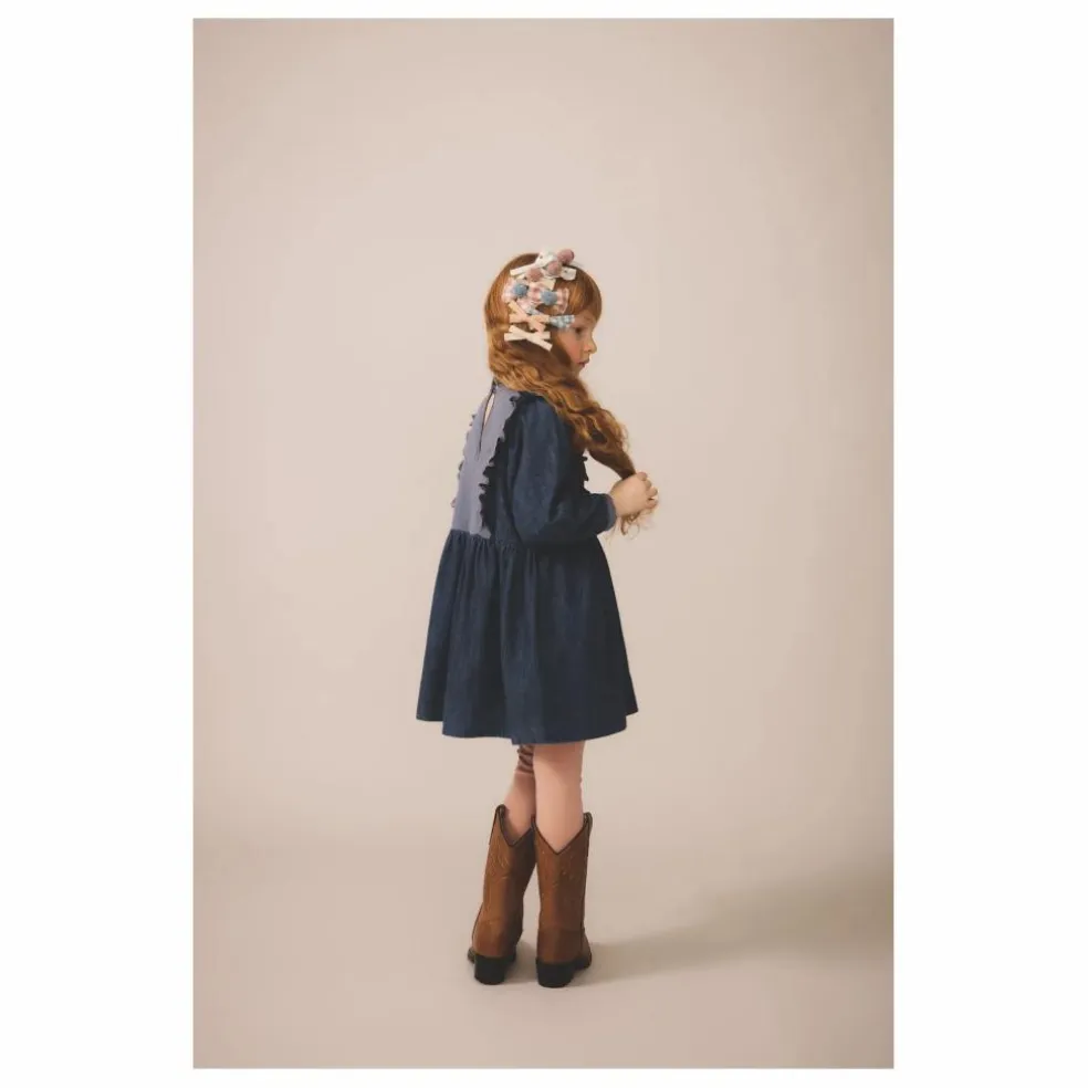 Robe Percy Coton Bio | Bleu