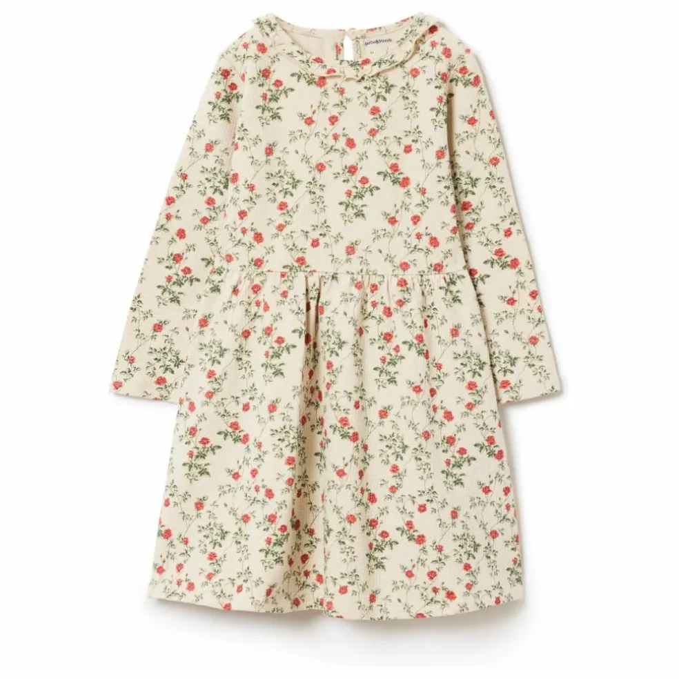 Robe Petit Rose Mini | Ecru