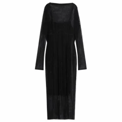 Robe Petra Métallisée | Noir