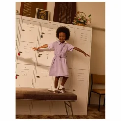 Robe Piper Denim | Mauve