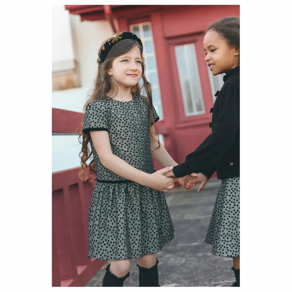 Robe Pois | Noir