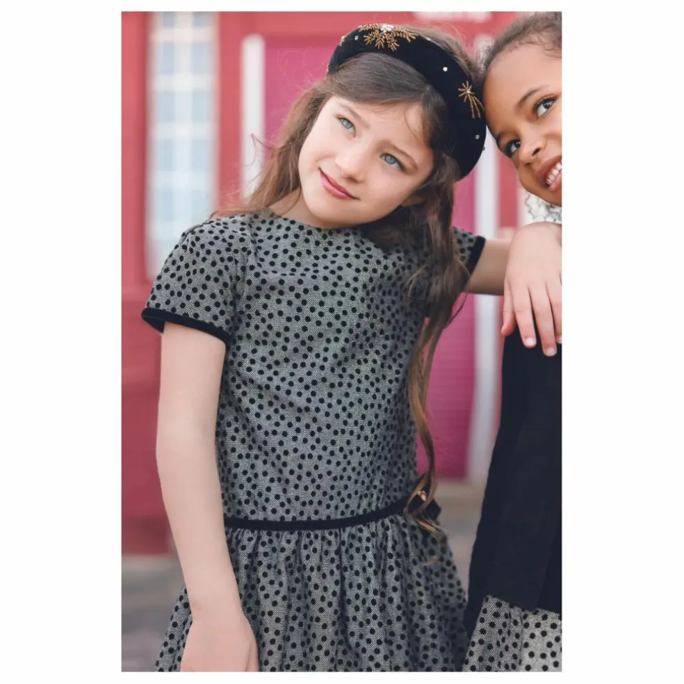 Robe Pois | Noir