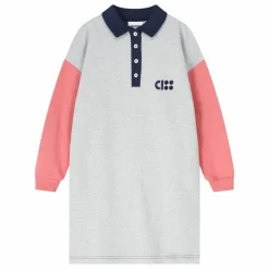 Robe Polo Coton Bio | Gris