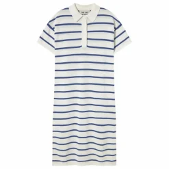 Robe Polo Rayures | Bleu