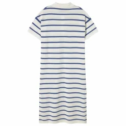 Robe Polo Rayures | Bleu