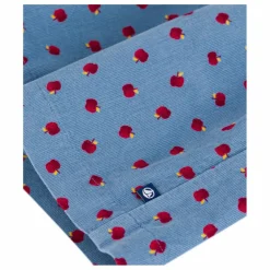 Robe Pommes Velours Côtelé | Bleu