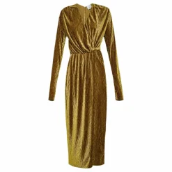 Robe Portefeuille Velours | Mordoré