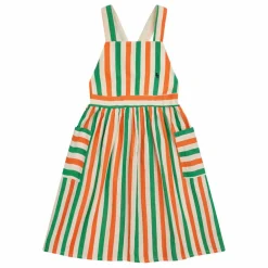 Robe Rayée | Ecru
