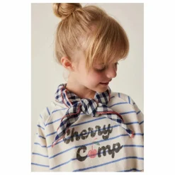 Robe Rayures Eponge | Ecru