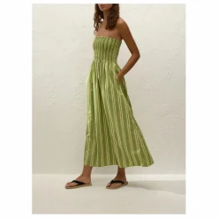 Robe Rayures Jamie | Vert
