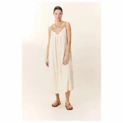 Robe Robeen Paros Coton Bio | Blanc cassé