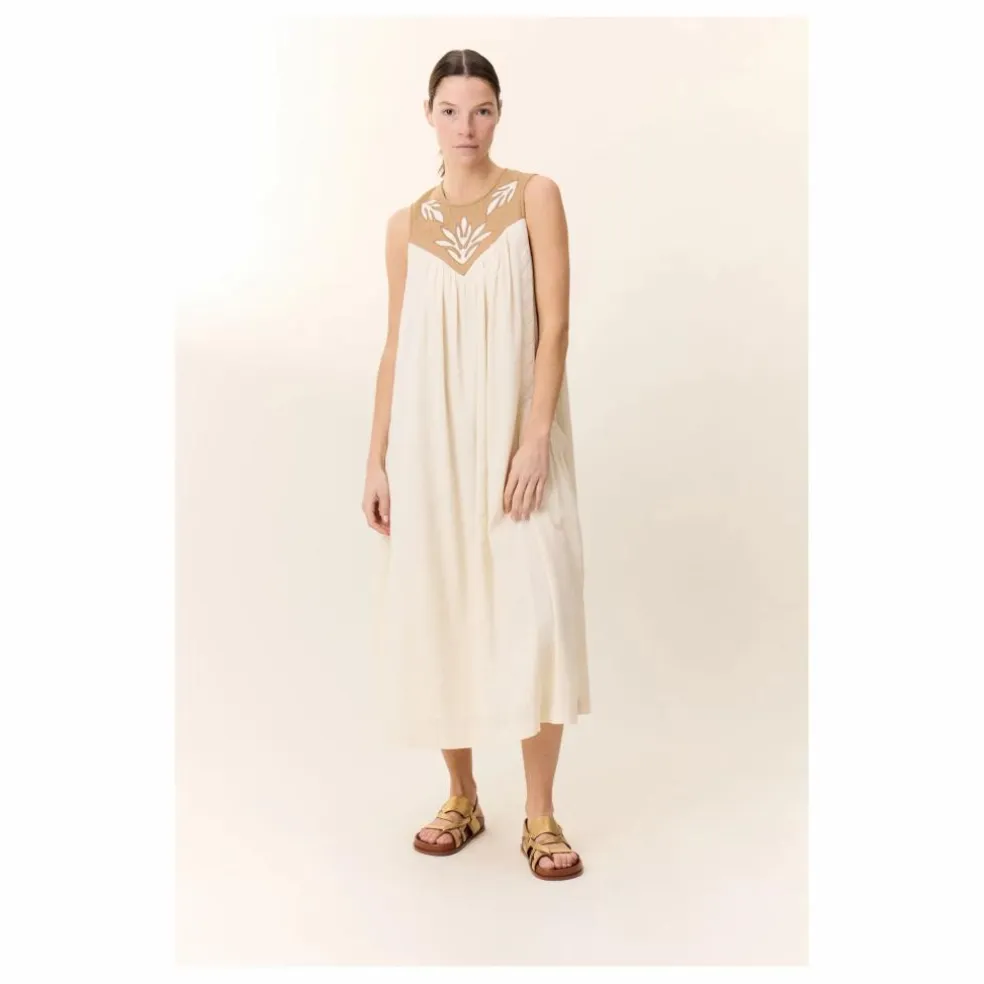 Robe Robeen Paros Coton Bio | Blanc cassé