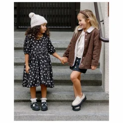 Robe Rose Cœurs | Noir