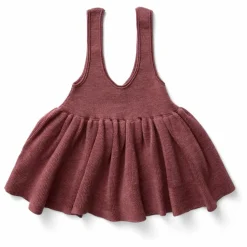 Robe Sage Laine de Mérinos | Bois de rose