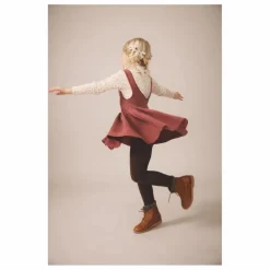 Robe Sage Laine de Mérinos | Bois de rose