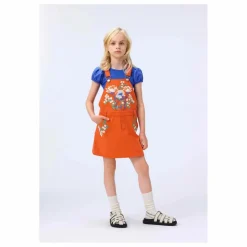 Robe Salopette Chakala Coton Bio | Orange