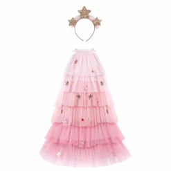 Robe Sapin de Noël avec son serre tête | Rose