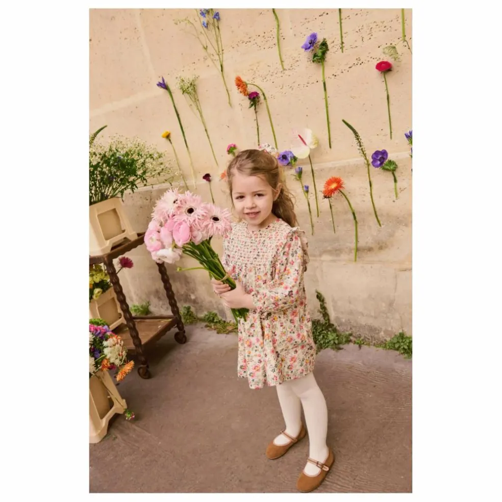 Robe Saralou Coton Bio | Crème