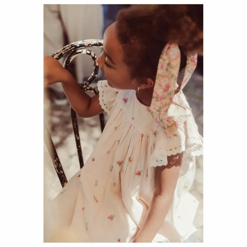 Robe Shanti Coton Bio | Rose pâle