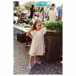 Robe Shanti Coton Bio | Rose pâle
