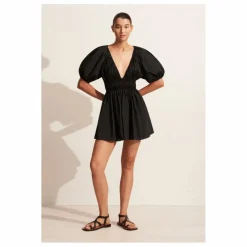 Robe Shired Plunge Mini | Noir