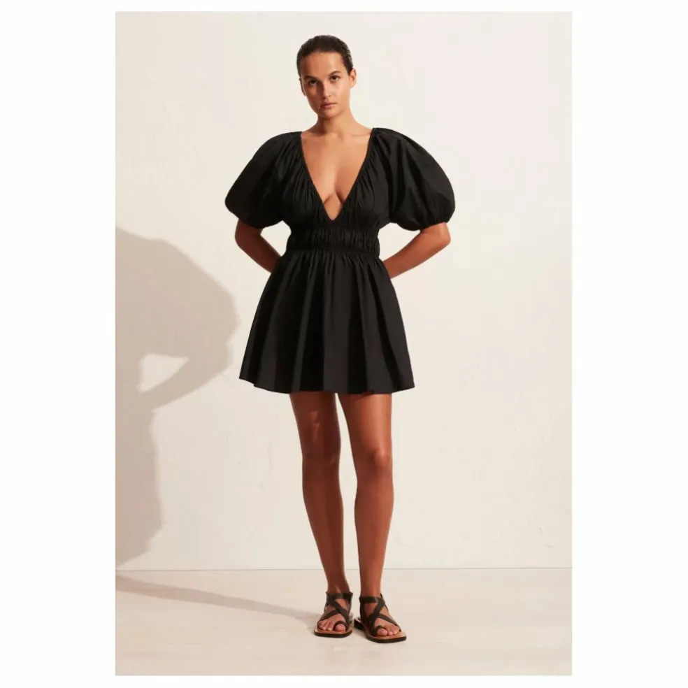 Robe Shired Plunge Mini | Noir
